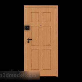 3d модель дверей для кімнати з масиву дерева