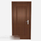 Solid Wood Simple Wooden Door