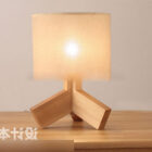 مصباح طاولة خشبية الحديثة