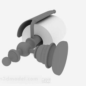 3д модель держателя туалетной бумаги