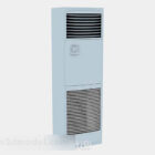 Vertical Gray Air Conditioner Design
