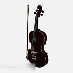 Modelo 3d de violino musical