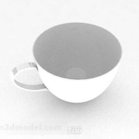 White Cup 3d-malli