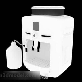 White Ice Cream Maker 3d model