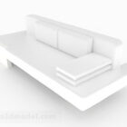 White Multiseater Sofa Furniture