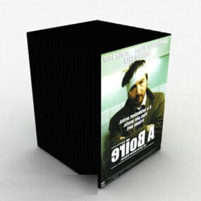 Verpackung DVD-Disc-Set 3D-Modell