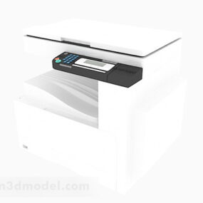Modello 3d della piccola fotocopiatrice per ufficio