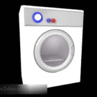White Paint Washing Machine