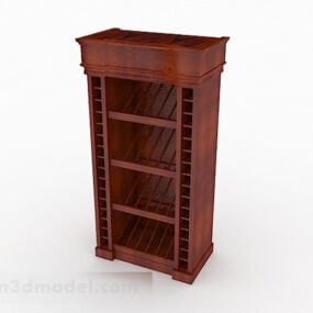 Wooden Display Cabinet Furniture 3d model