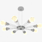Yellow Color Bulb Chandelier