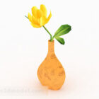 Κίτρινα λουλούδια Αρχική διακόσμηση
