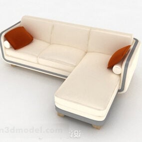 3d модель багатомісного дивана Yellow Home