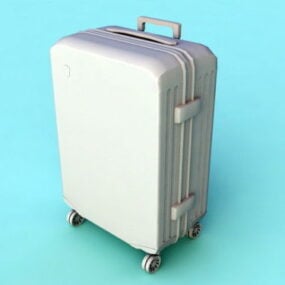 Model 3D dużej walizki podróżnej