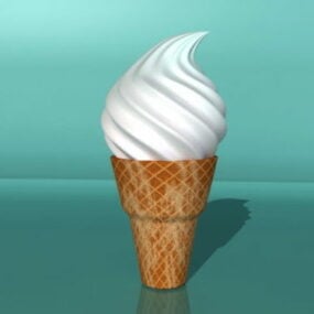 Children Ice Cream Cone V1 3d model