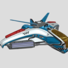 游戏科幻太空飞船V1