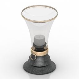Candlestick Lamp Pieter Design 3d model