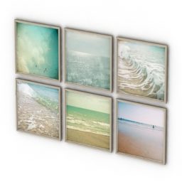 Picture Sea Frames 3d-modell