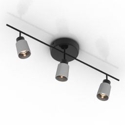 Lamp Spot Ikea Design 3d model