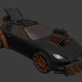 Fight Car 3d model