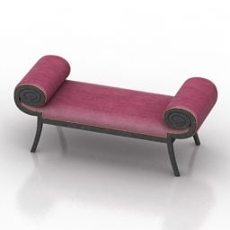Sofa do sypialni Ralphlauren Model 3D