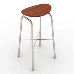 Chair Nagasaki Stool V1 3d model