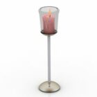 Simple Glass Candlestick