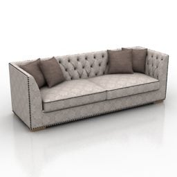 Living Room Sofa Marseilles 3d model