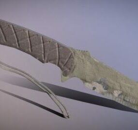 Horkos Knife Weapon 3d model