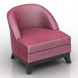 كرسي بذراعين فردي Ammi نموذج ثلاثي الأبعاد