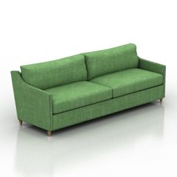 To-sæder sofa Blackburn 3d model