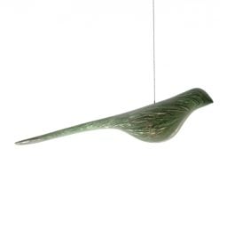 Sisustus Hanging Bird 3D-malli