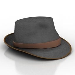 Ανδρικό καπέλο τρισδιάστατο μοντέλο
