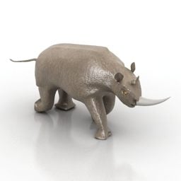 Lowpoly Rhino