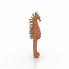 Seahorse Lowpoly