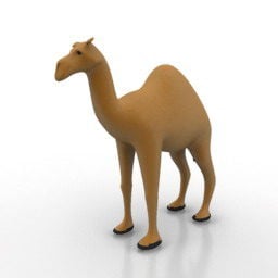 Model 3d Wild Desert Camel