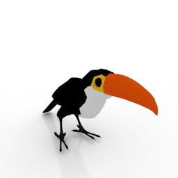 Model 3D Hutan Parrot