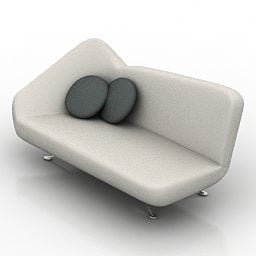 Moderne sofa Bonaldo Papillon 3d-modell
