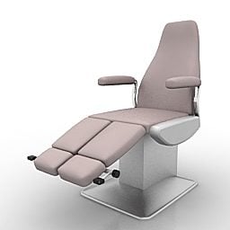 Mô hình ghế bành nha sĩ 3d