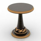Elegantní kulatý stůl jedna noha