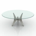Round Glass Table Molteni Design