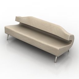 Model 3d Burung Sofa Modern