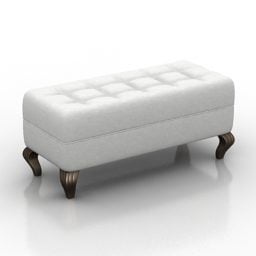 Bedroom Bench Seat Montserrat 3d model