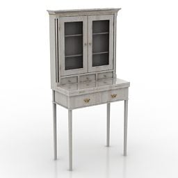 Combine Wall Table Cabinet 3d model