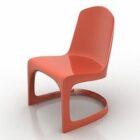 Σύγχρονη πλαστική καρέκλα Cantilever