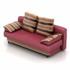 Home Loveseat Sofa With Pillows