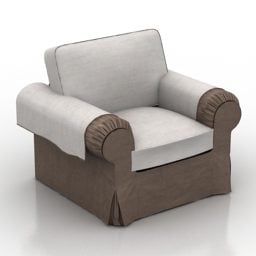 Old Style Armchair 3d model