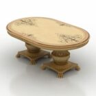 Classic Oval Dinning Table