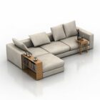 Leather Sectional Sofa With Pillows