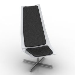 Boconcept stol med høj ryg Xpo 3d model