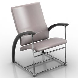 Modern Home Armchair Fora 3d model